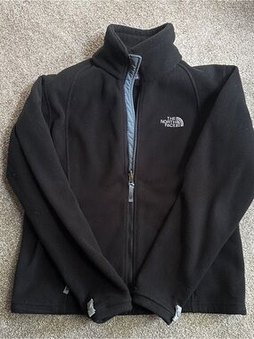 The North Face Black Fleece with White Logo